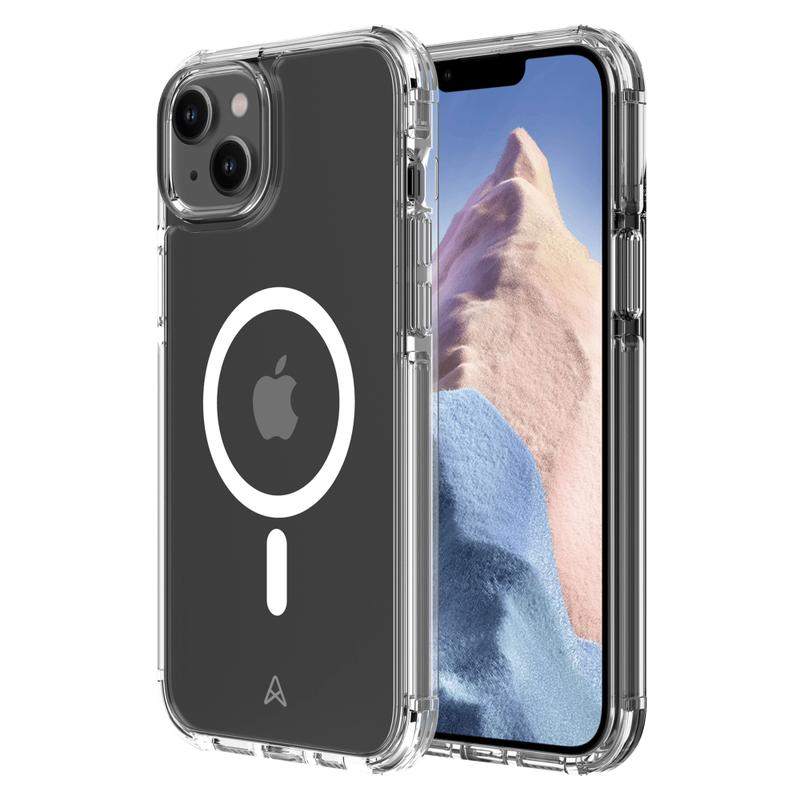 Axessorize PROShield Plus MagSafe Case for Apple iPhone 14 Plus (Clear and Frosted)
