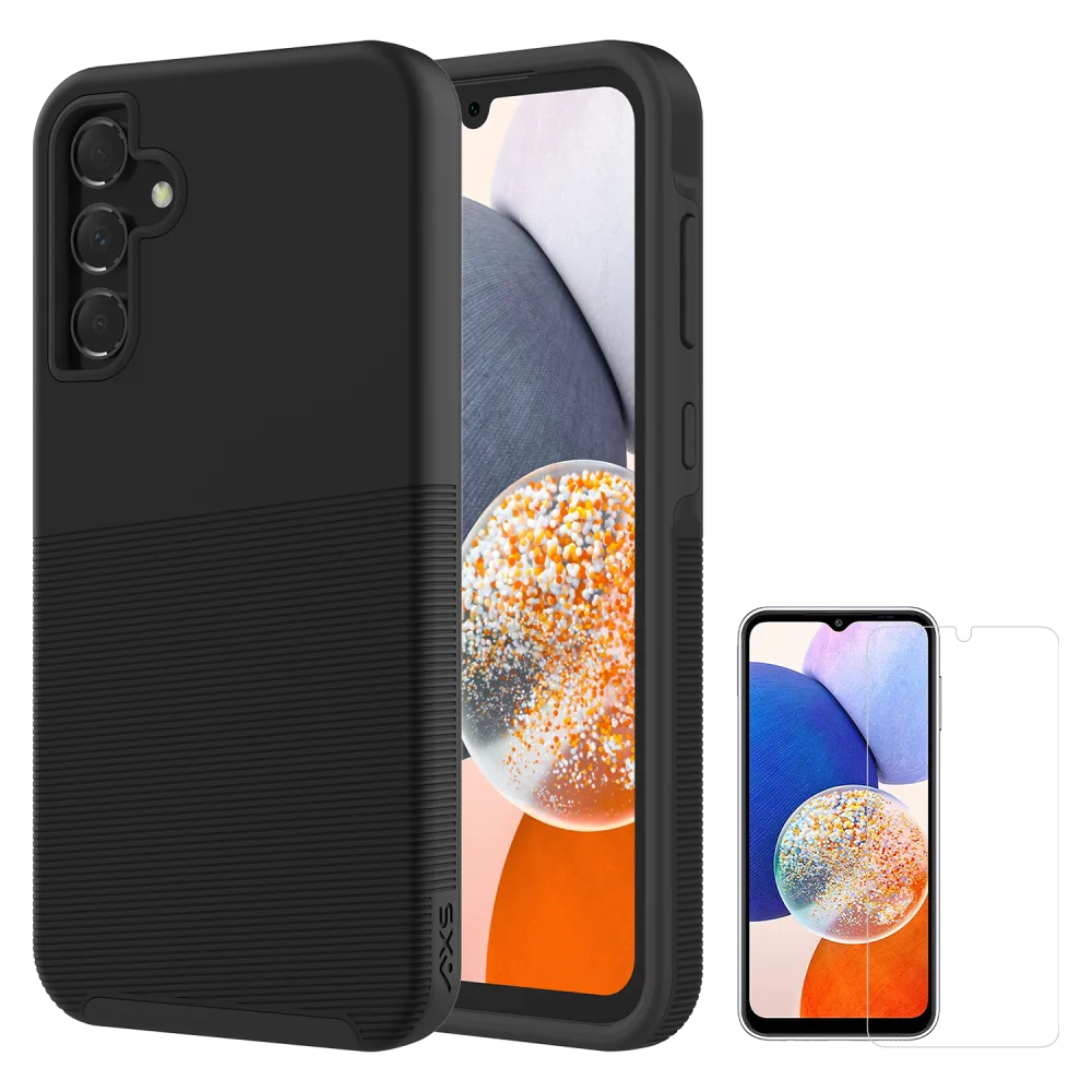 AXS - PROTech Plus Case and ARMOR Glass Screen Protector for Samsung Galaxy A15 5G