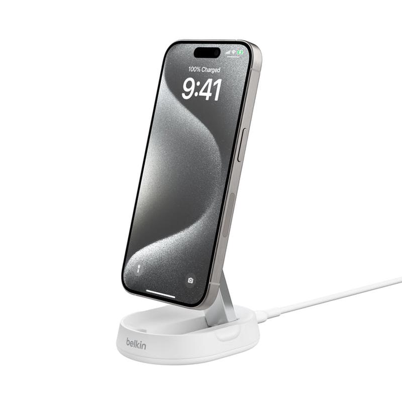 Belkin BoostCharge Pro Convertible Magnetic Wireless Charging Stand with Qi2 15W