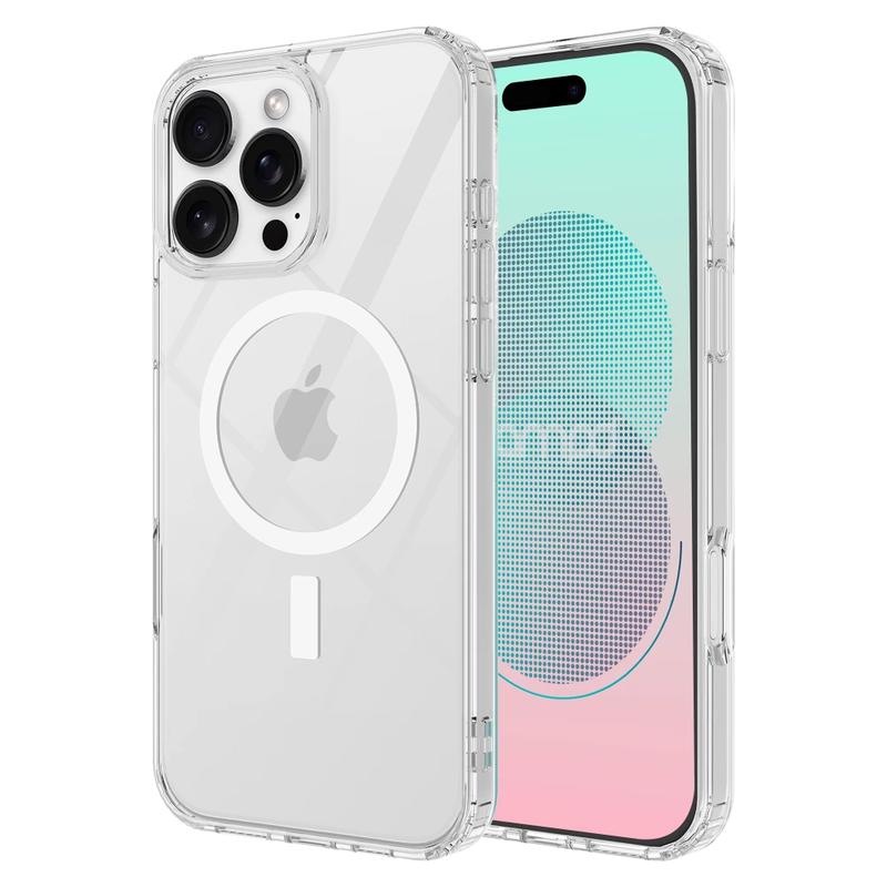 AMPD - TPU / Acrylic Crystal Clear MagSafe Case for Apple iPhone 16 Pro