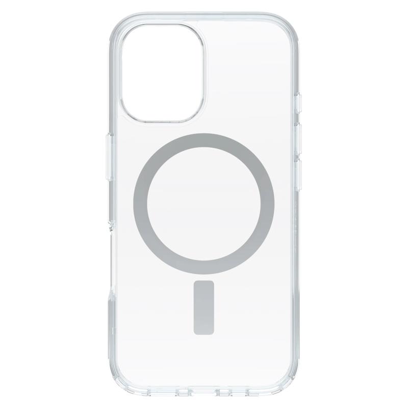 OtterBox - Symmetry Clear MagSafe Case for Apple iPhone 16 - Clear