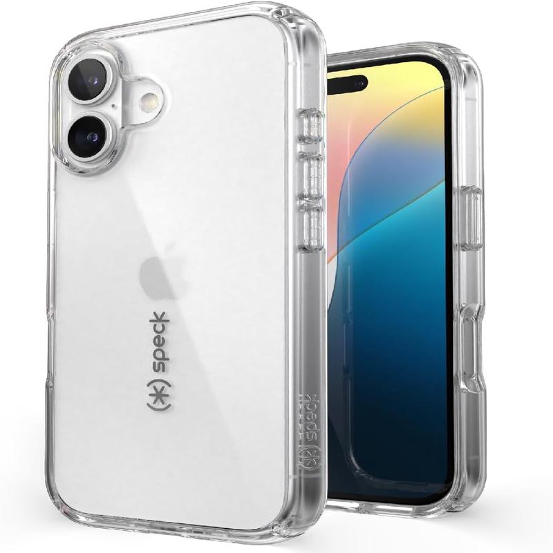 Speck - Gemshell Case for Apple iPhone 16 - Clear