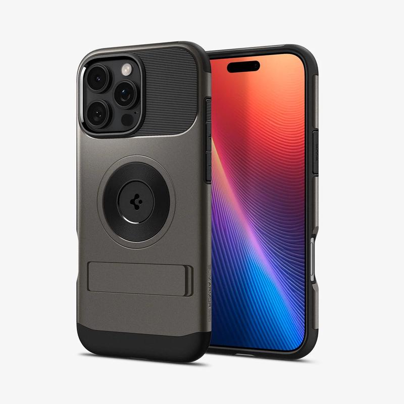 Spigen - Slim Armor MagSafe Case for Apple iPhone 16 Plus - Black
