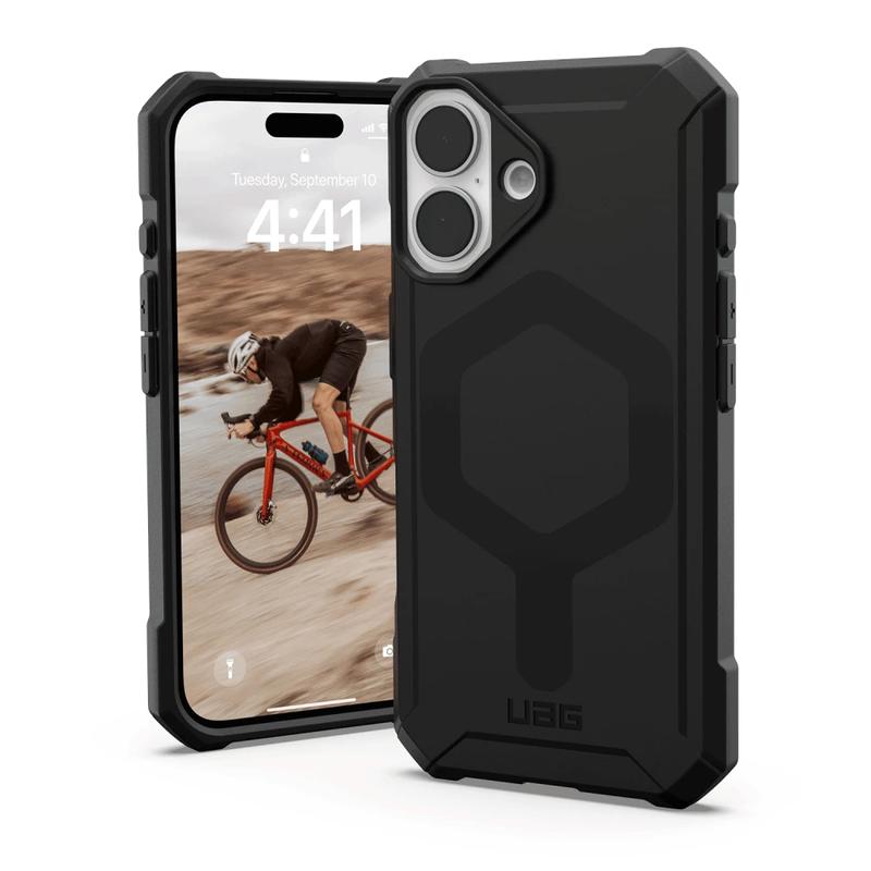 Urban Armor Gear (UAG) - Essential Armor MagSafe Case for Apple iPhone 16 Plus - Black