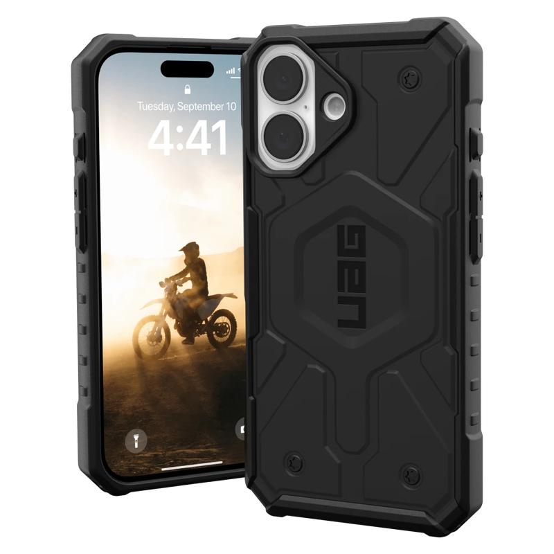 Urban Armor Gear (UAG) - Pathfinder MagSafe Case for Apple iPhone 16 - Black