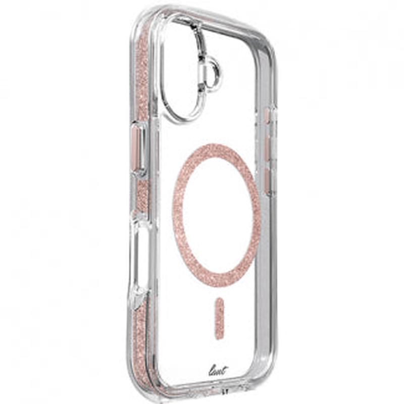 Laut Aero Sparkle for iPhone 16 - Crystal Pink