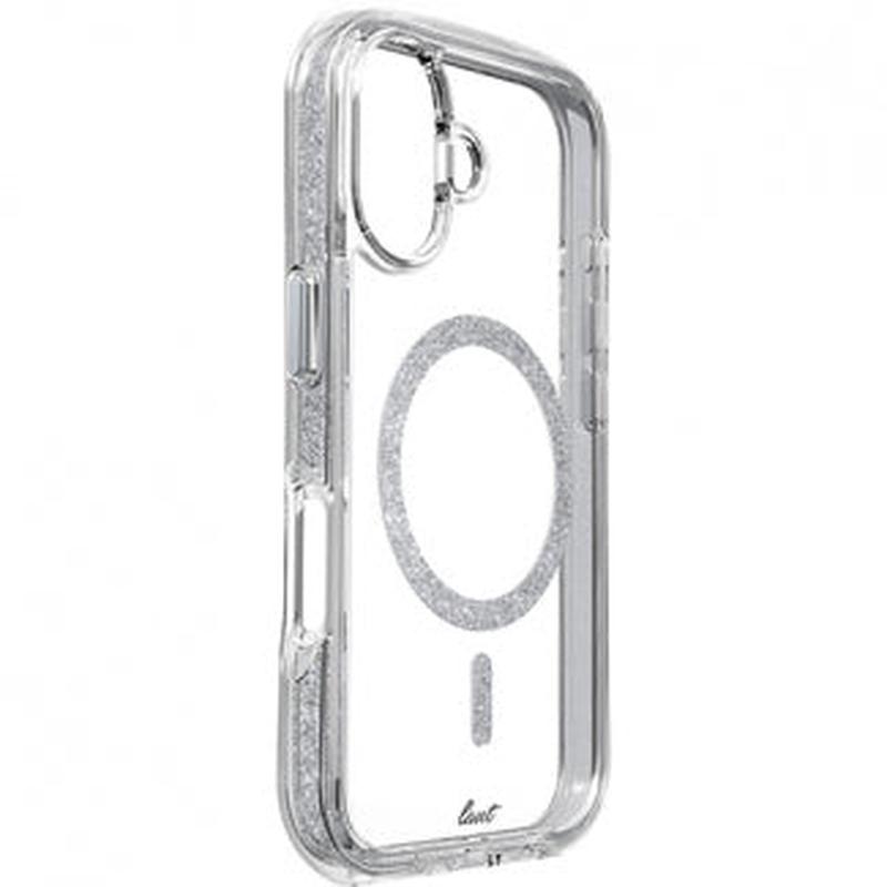 Laut Aero Sparkle for iPhone 16 plus - Crystal Silver