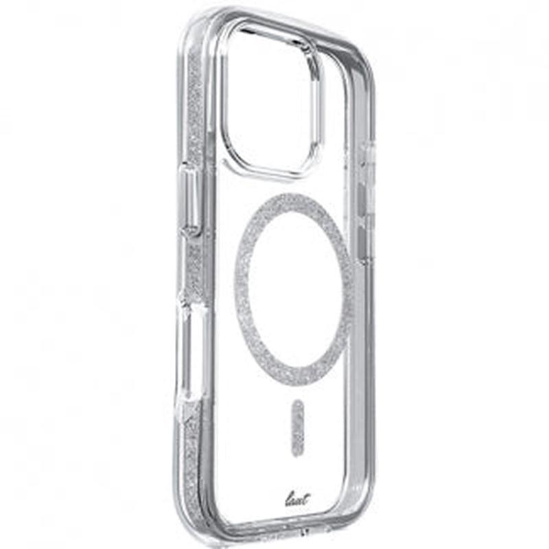 Laut Aero Sparkle for iPhone 16 Pro with MagSafe - Crystal Silver