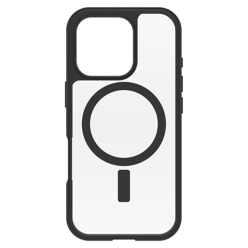 OtterBox - React MagSafe Case for Apple iPhone 16 Pro - Black Crystal