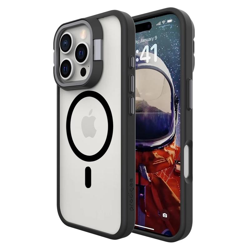 prodigee - Kick It MagSafe Case for Apple iPhone 16 Pro - Black