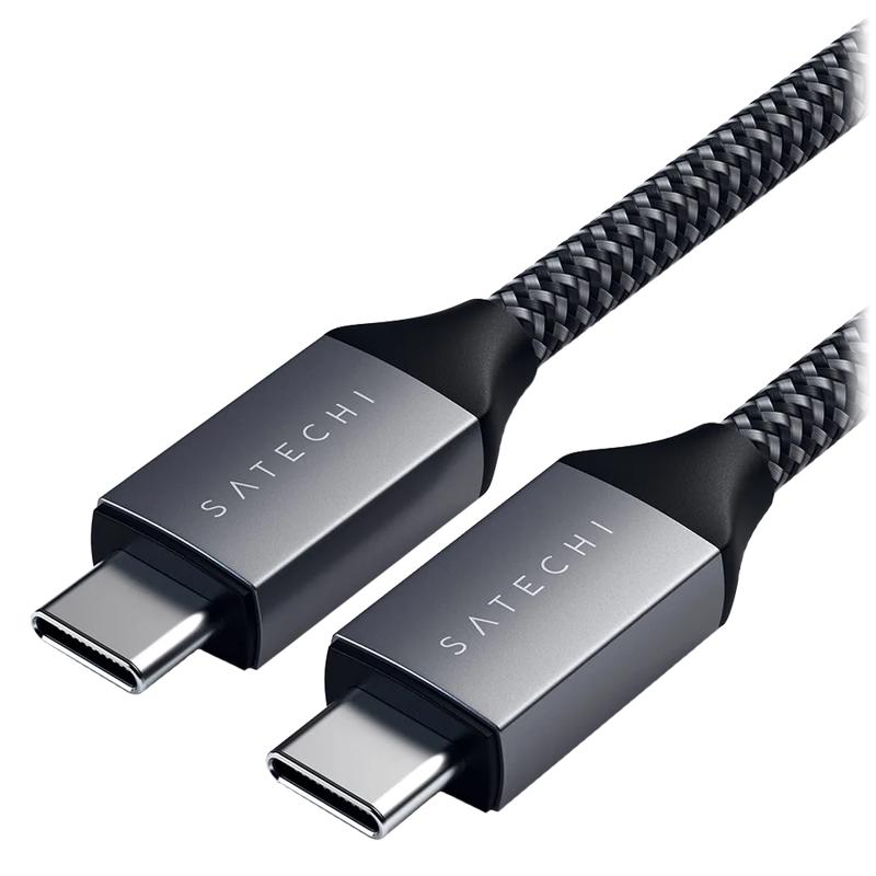 Satechi - USB C to USB C 100W Cable 6.5ft - Space Gray