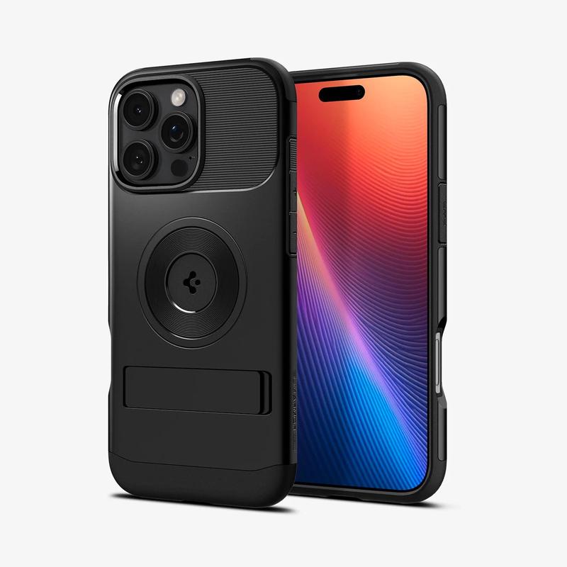 Spigen - Slim Armor MagSafe Case for Apple iPhone 16 Pro - Black