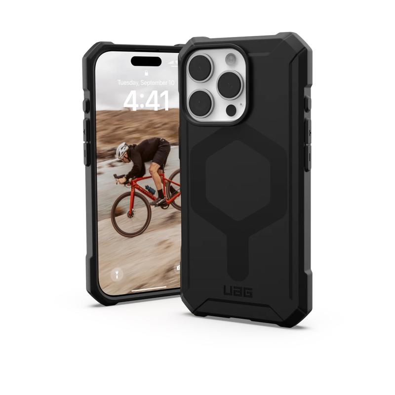 Urban Armor Gear (UAG) - Essential Armor MagSafe Case for Apple iPhone 16 Pro - Black