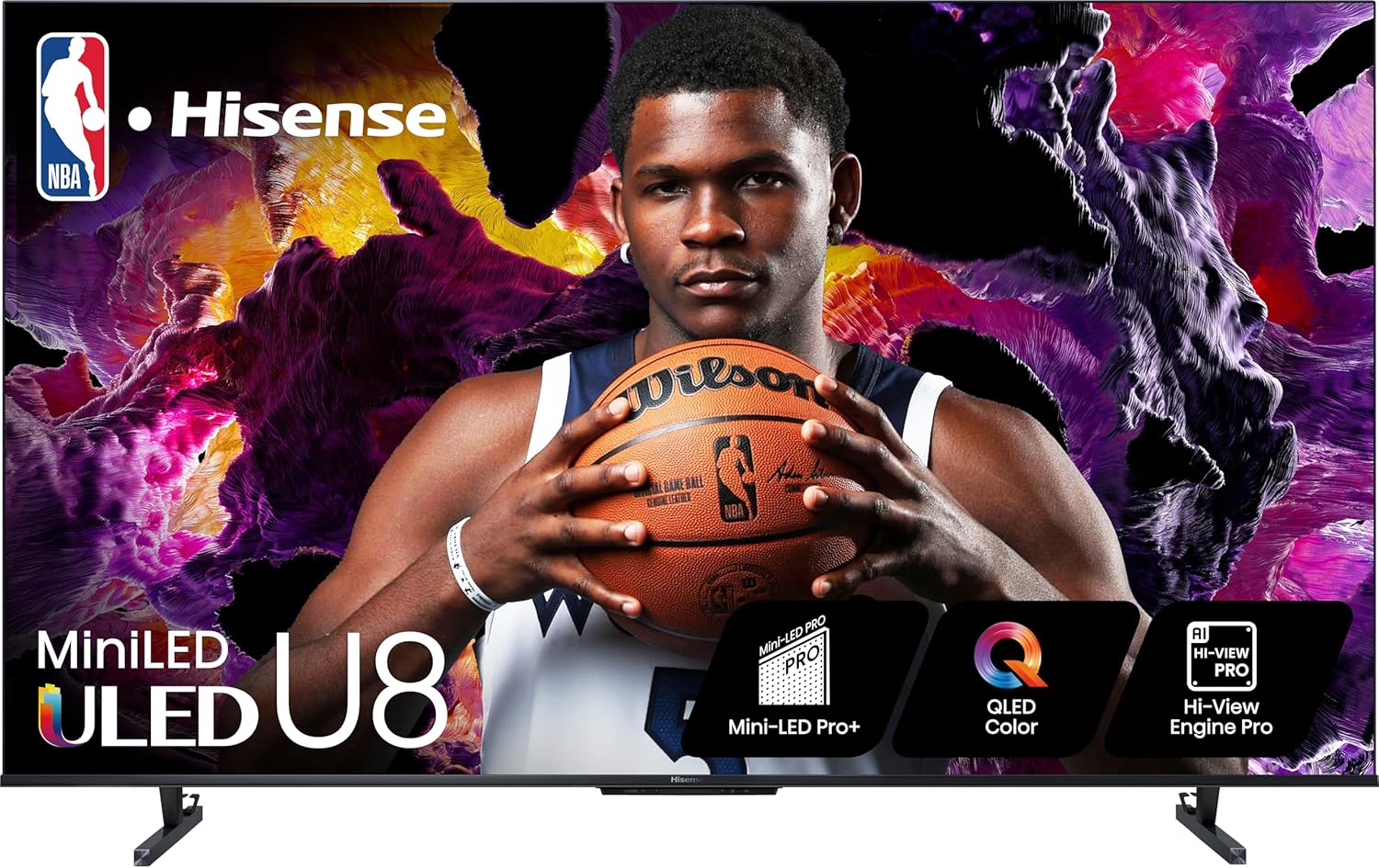 Hisense U8N 55" 4K UHD ULED Mini-LED Google Smart TV (2024)