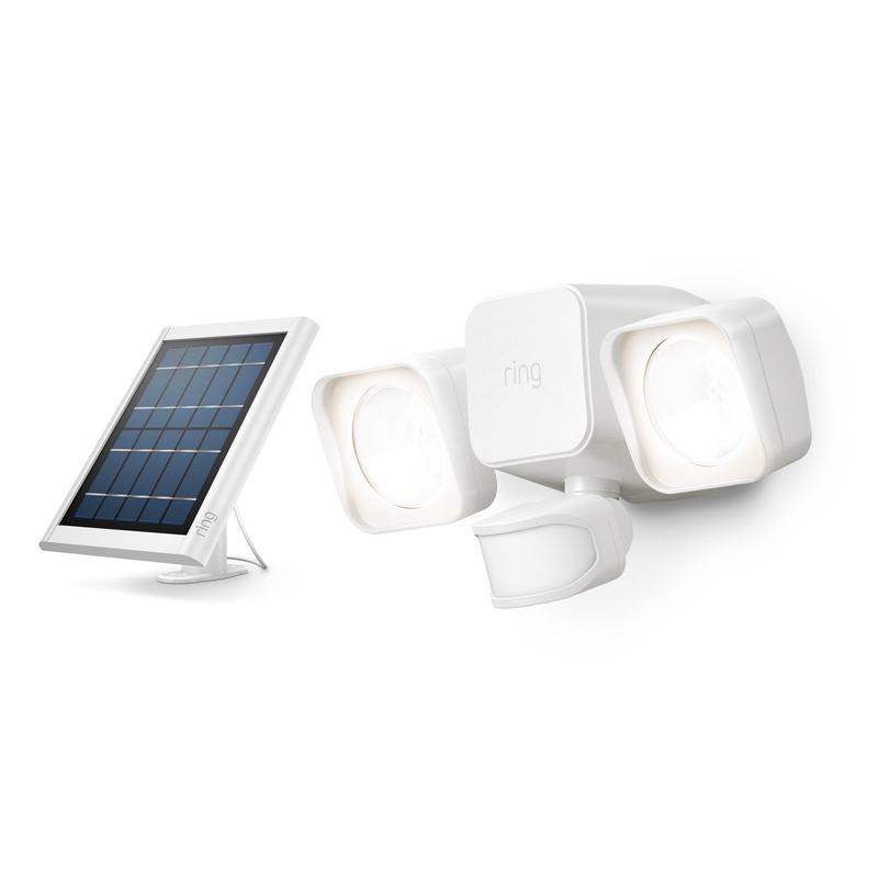 Ring Solar Floodlight - Outdoor Motion-Sensor Security Light with Solar Panel