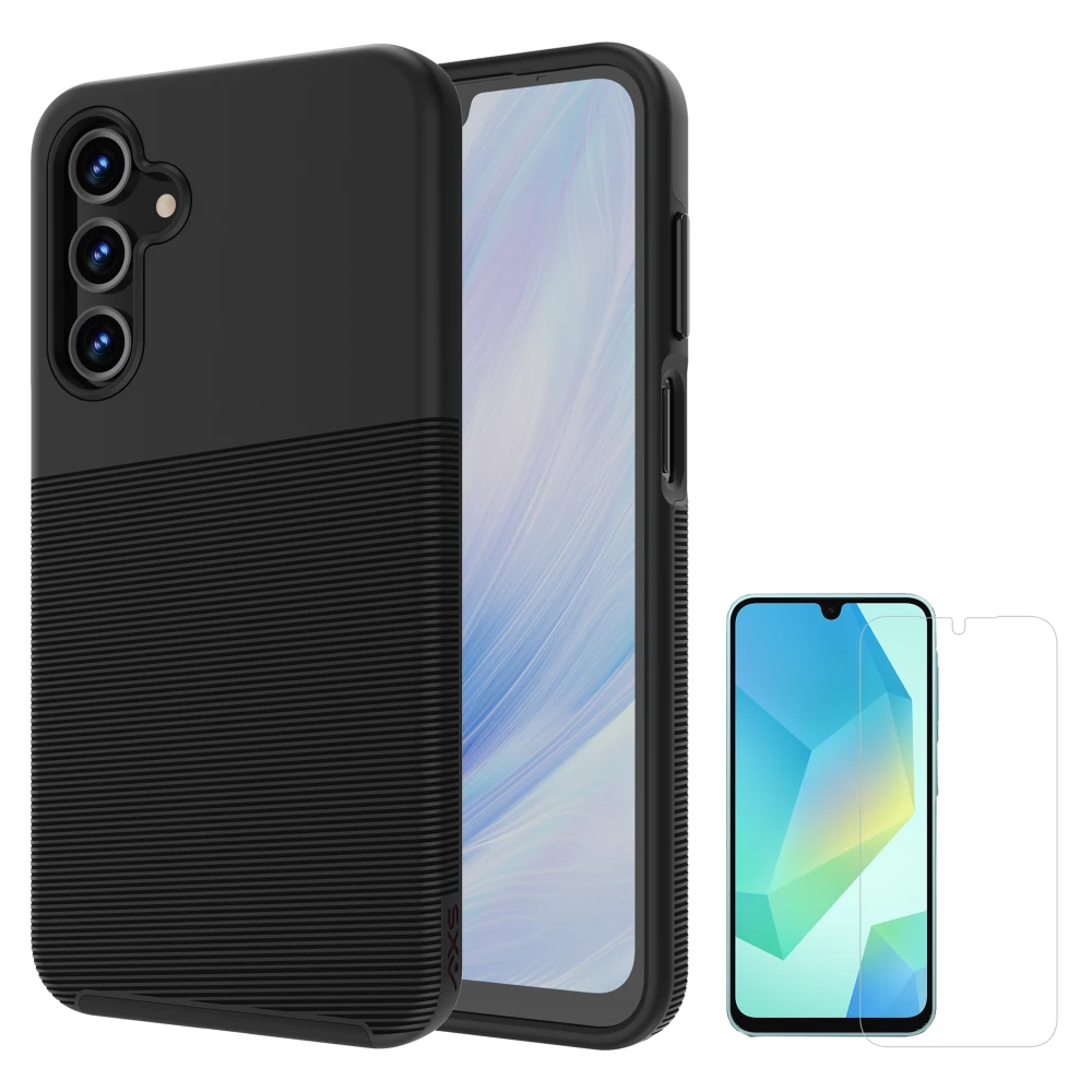 AXS - PROTech Plus Case and ARMORGlass Screen Protector for Samsung Galaxy A16 5G