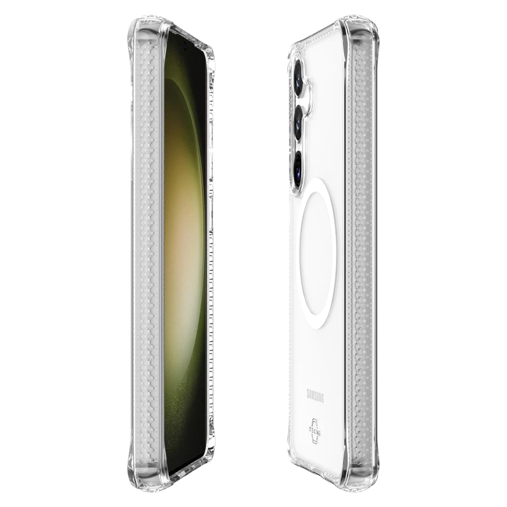 ITSKINS - Hybrid_R Clear MagSafe Case for Samsung Galaxy S25 Plus