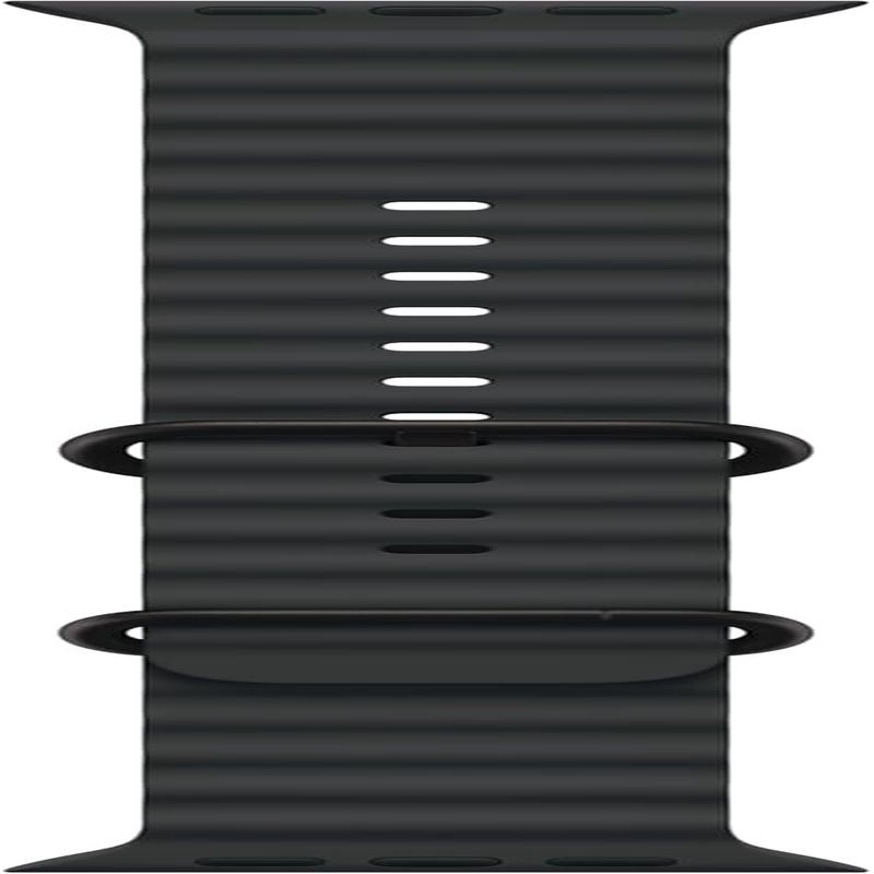 Apple Watch Band - Ocean Band (49mm) - Black with Black Titanium Finish