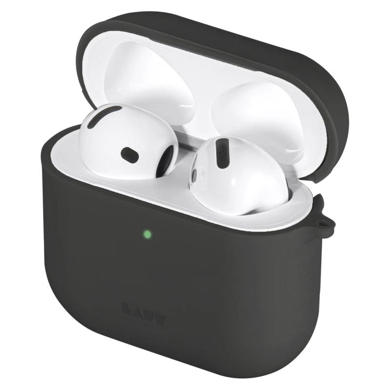 Laut - POD Case for Apple AirPods 4 - Charcoal