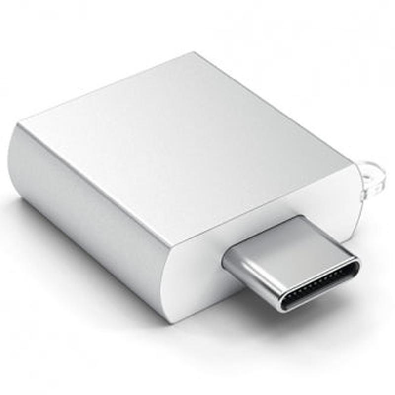 Satechi Type-C to Type-A USB Adapter (Silver)