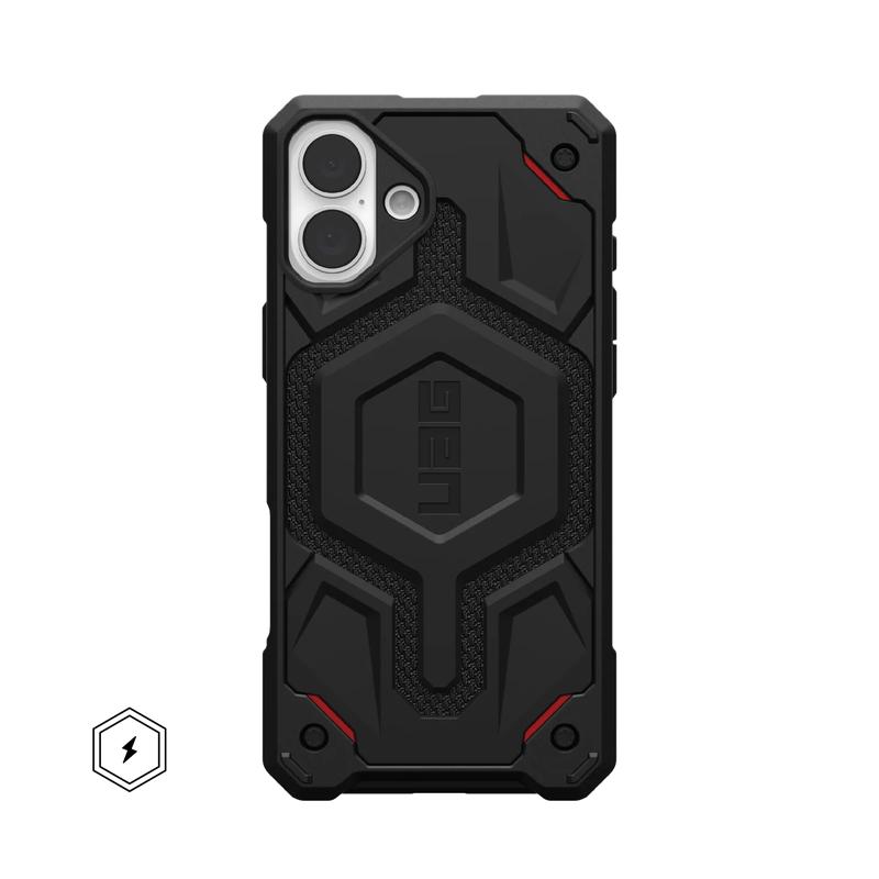 Urban Armor Gear (UAG) - Monarch Pro MagSafe Case for Apple iPhone 16 Plus - Kevlar Black