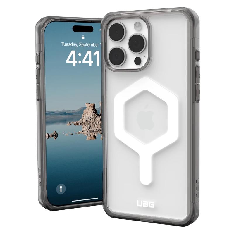 Urban Armor Gear (UAG) - Plyo MagSafe Case for Apple iPhone 16 Pro Max - Ash and White