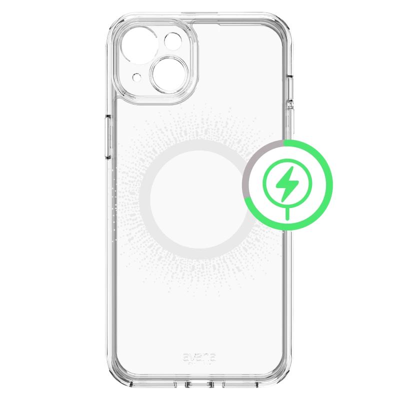 Avana Aura Case with MagSafe for Apple iPhone 16E/15/14 (Chrome)