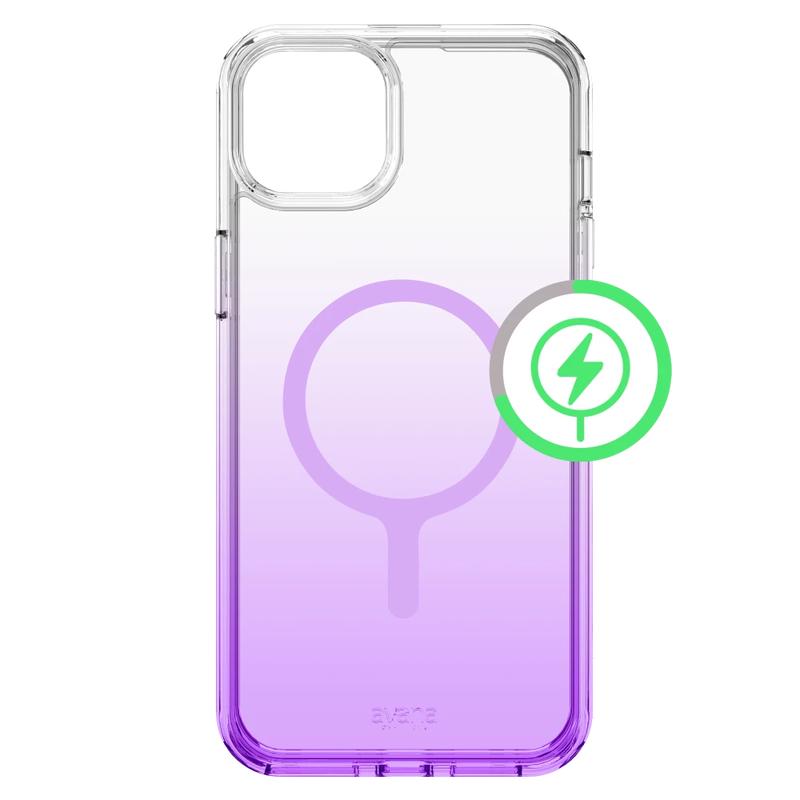 Avana Sunrise Case with MagSafe for Apple iPhone 16E/15/14 (Lavender)