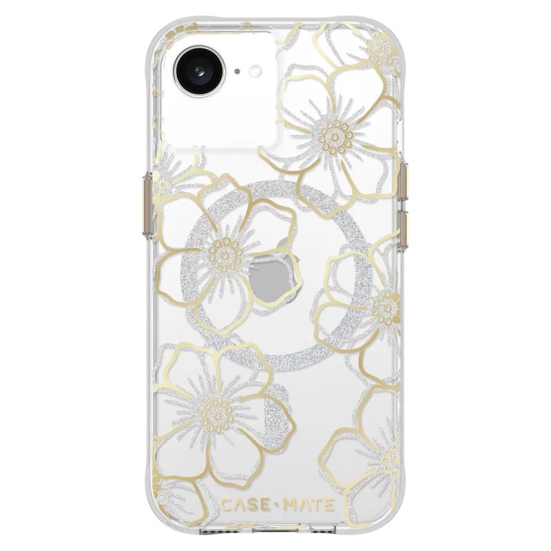 Case-Mate Floral Gems MagSafe Case for Apple iPhone 16e/15/14/13