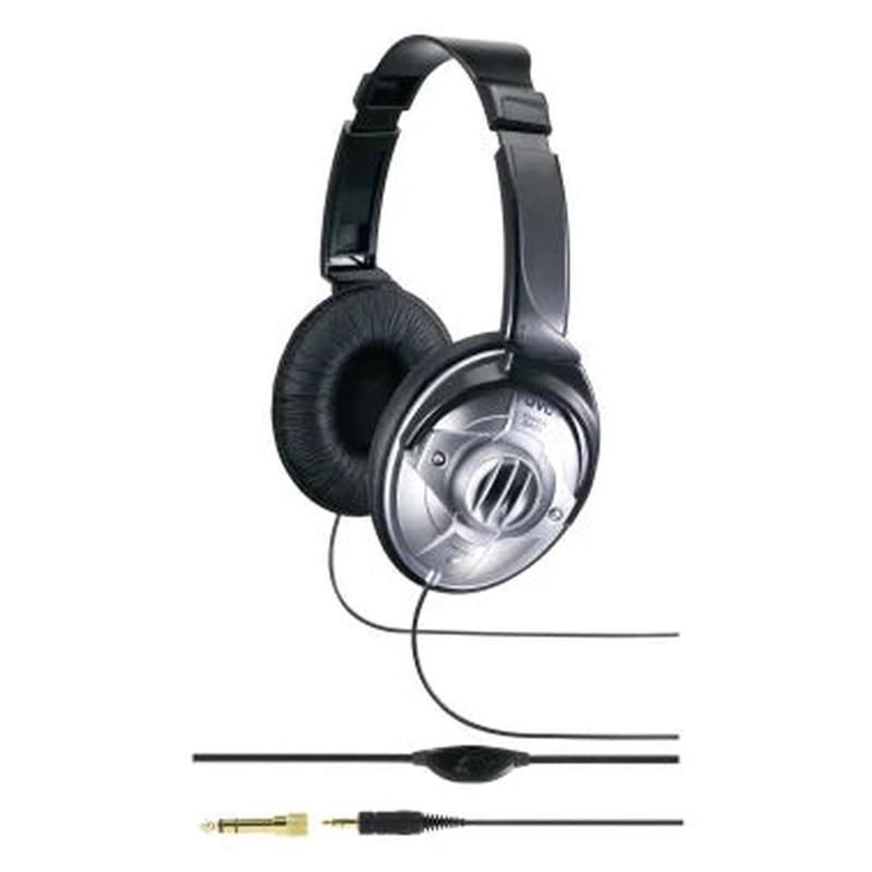 JVC DJ-Style Full-Size On-Ear Headphones for Monitoring