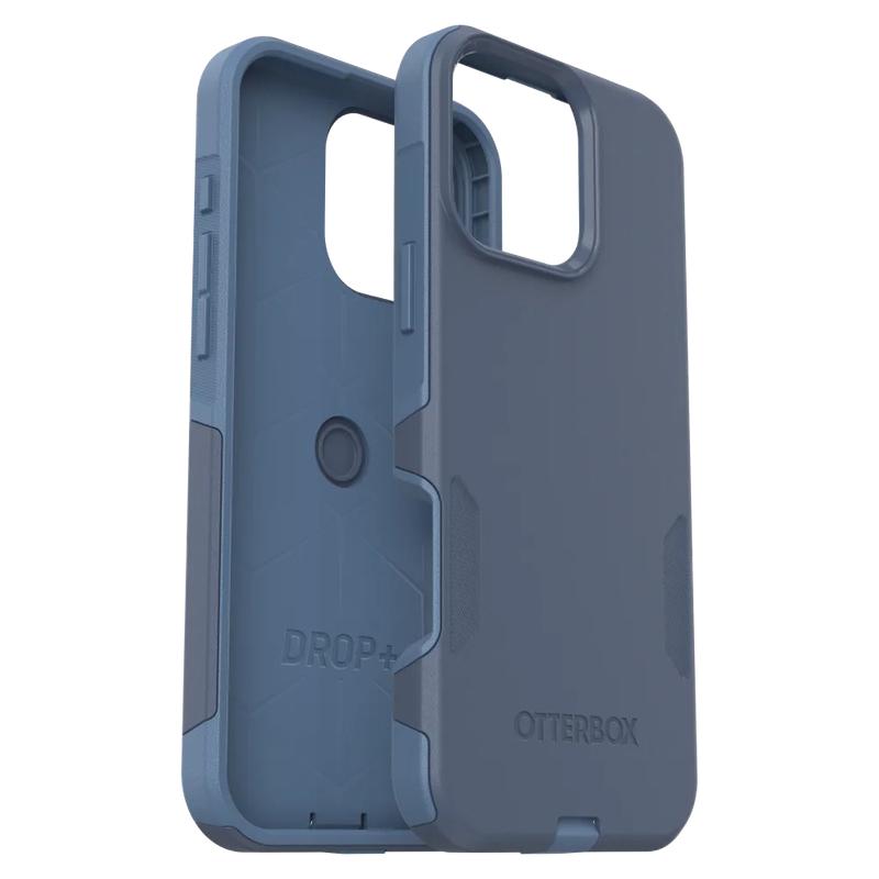 OtterBox - Commuter MagSafe Case for Apple iPhone 16 Pro - Baby Blue Jeans