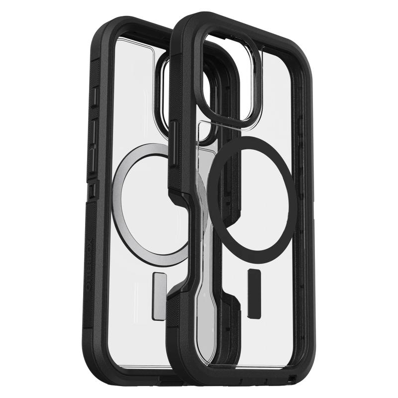 OtterBox - Defender Pro MagSafe Case for Apple iPhone 16 - Dark Side