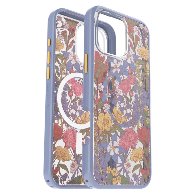 OtterBox - Symmetry Clear MagSafe Case for Apple iPhone 16 Pro Max - Co Wildflowers
