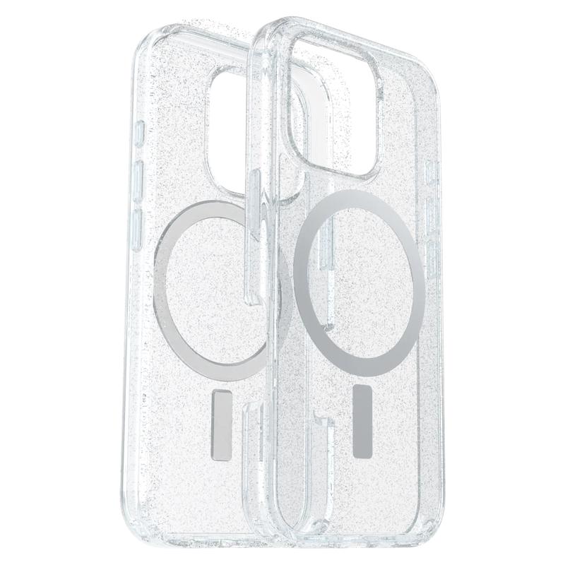 OtterBox - Symmetry Clear MagSafe Case for Apple iPhone 16 Pro - Stardust 3.0