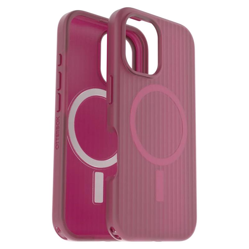 OtterBox - Symmetry Soft-Touch MagSafe Case for Apple iPhone 16 - Glass Heart