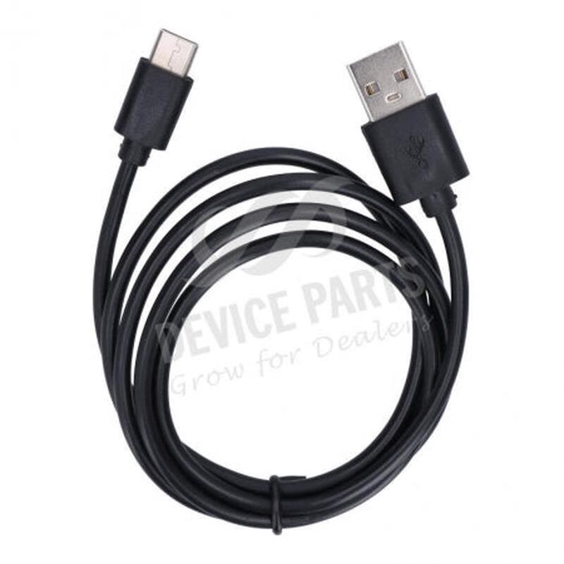 1M USB-Type-C Charging Data Cable Black