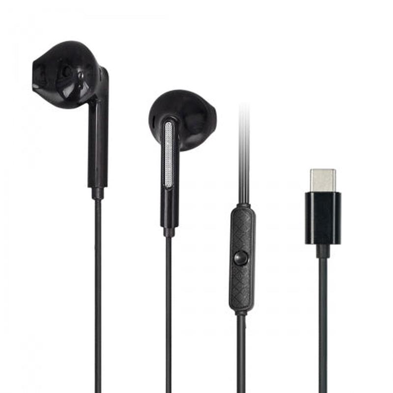 AWEI PC-7T Hands-free Calling Earbuds Wired Earphones with Mic Black