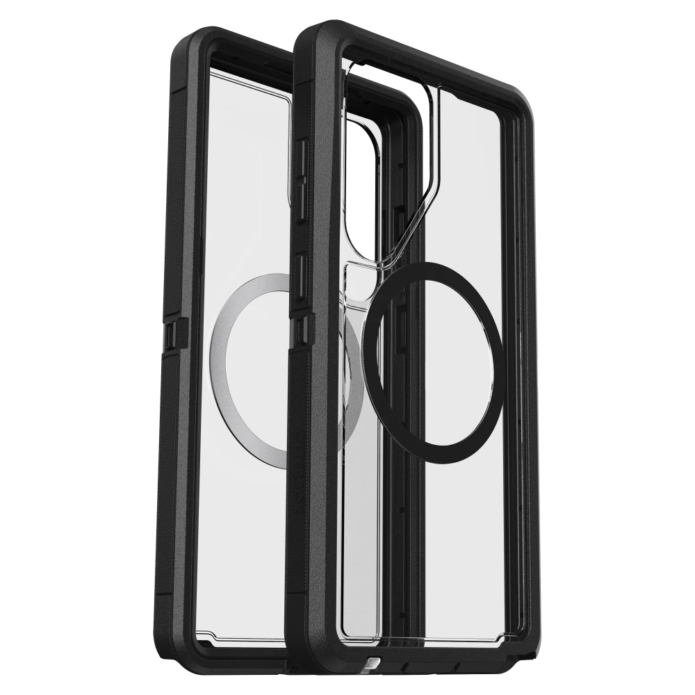 OtterBox - Defender Pro XT Clear Magnetic Case for Samsung Galaxy S25 Ultra - Dark Side