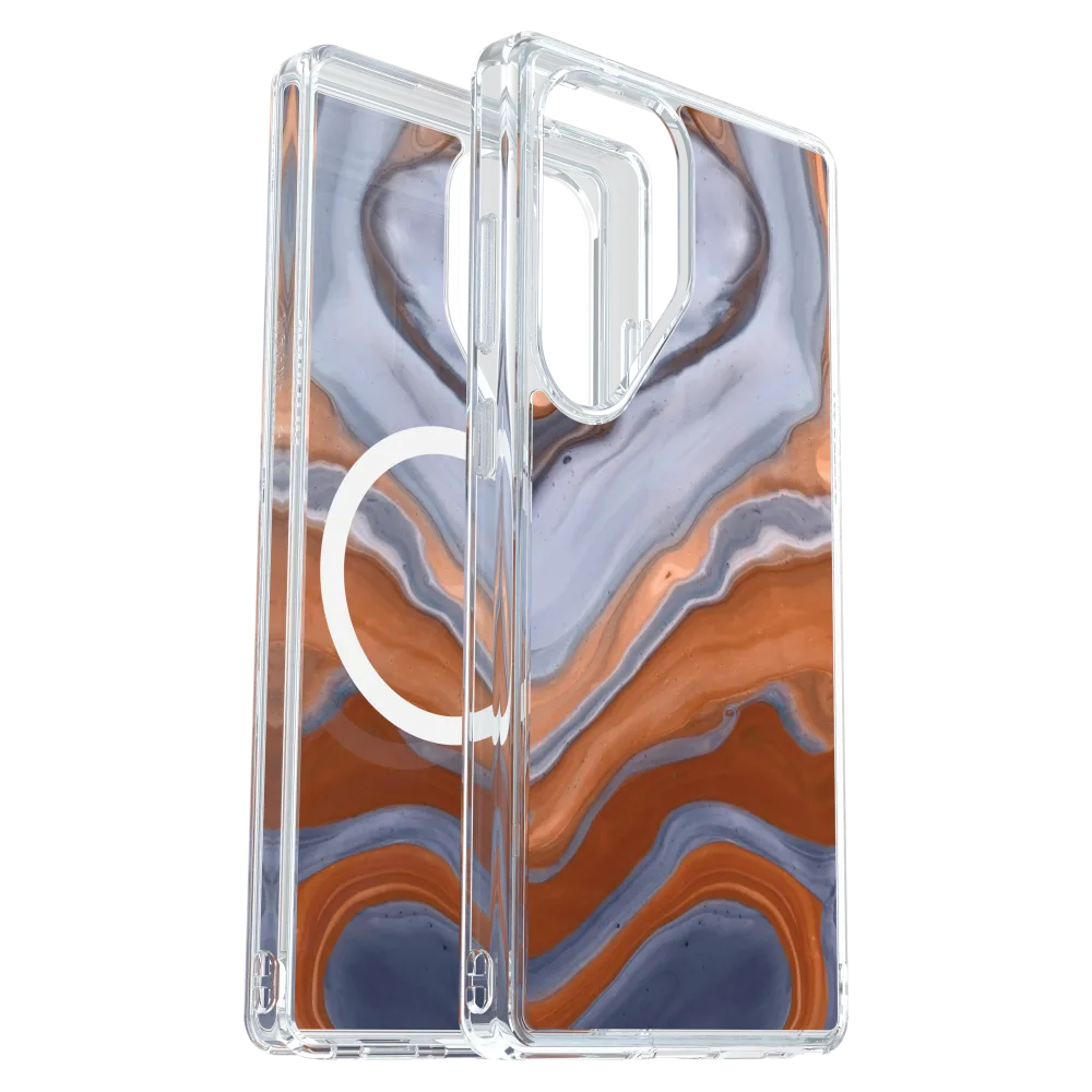 OtterBox - Symmetry Magnetic Case for Samsung Galaxy S25 Ultra - High Desert Marble
