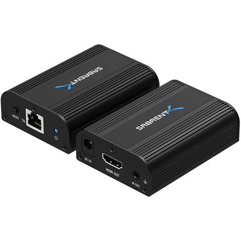 Sabrent 4K HDMI Extender over Cat 6 (200')
