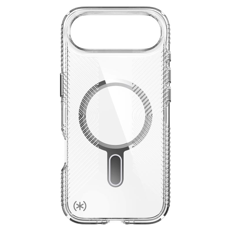Speck - Presidio Perfect Clear Grip Case with ClickLock for Apple iPhone Series - Clear
