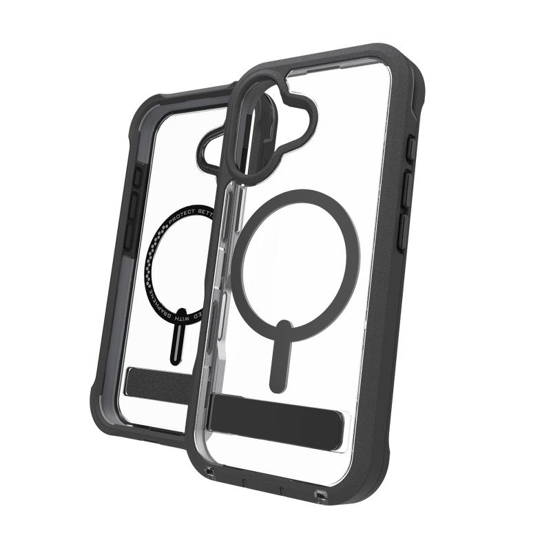 ZAGG - Rainier Snap Case with Kickstand for Apple iPhone 17 Series