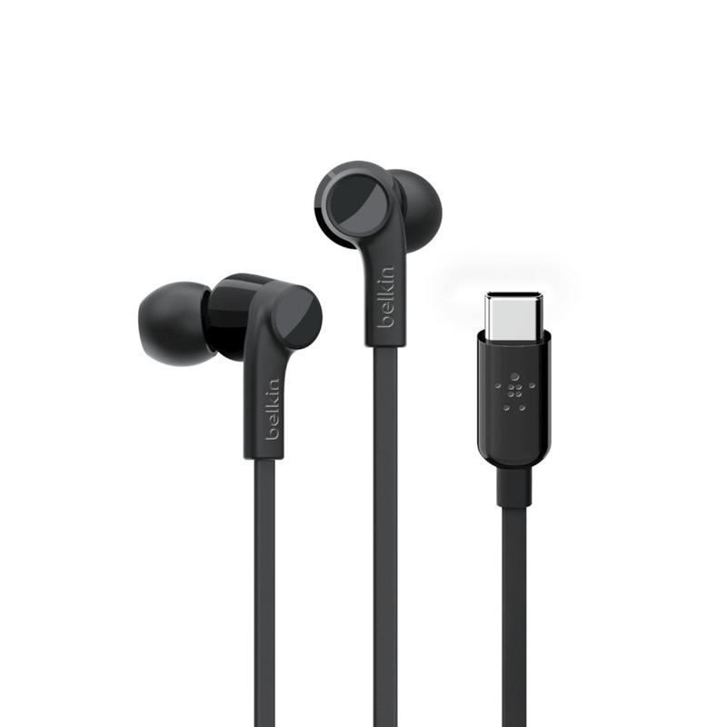 Belkin Rockstar Headphones with Microphone and USB-C Connector