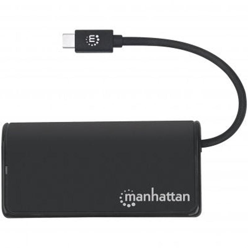 Manhattan 4-Port Superspeed USB 3.1 Gen 1 Hub (USB-C to USB-A)