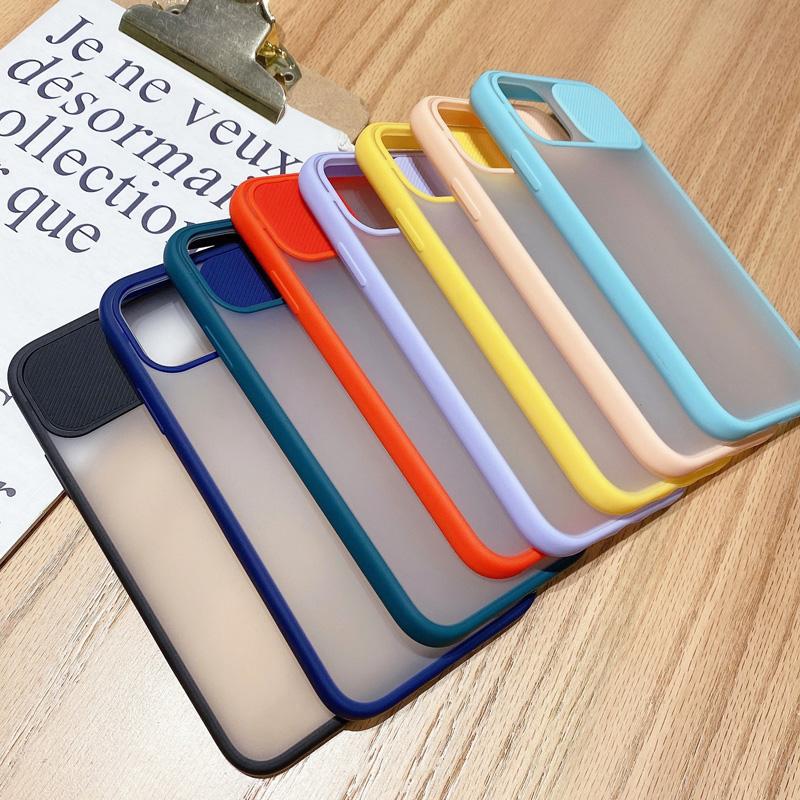Slide Camera Lens Protection Shockproof Phone Case for iPhone 11 Pro