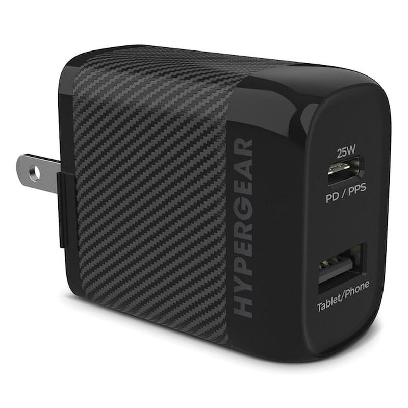 HyperGear 25 Watt Power Delivery USB-C/USB-A Wall Charger