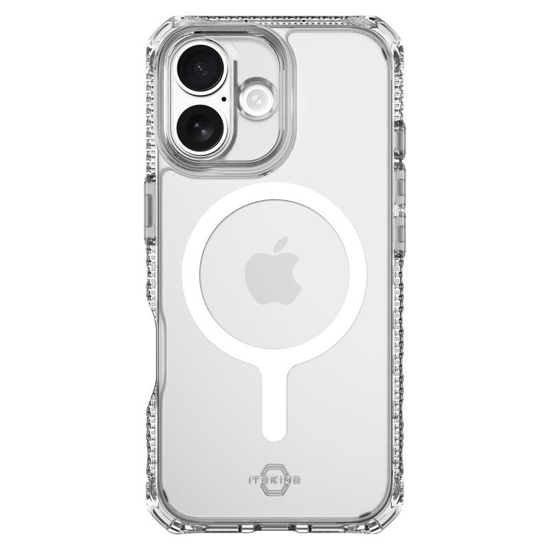 ITSKINS - Hybrid_R Clear MagSafe Case for Apple iPhone 17 - Transparent