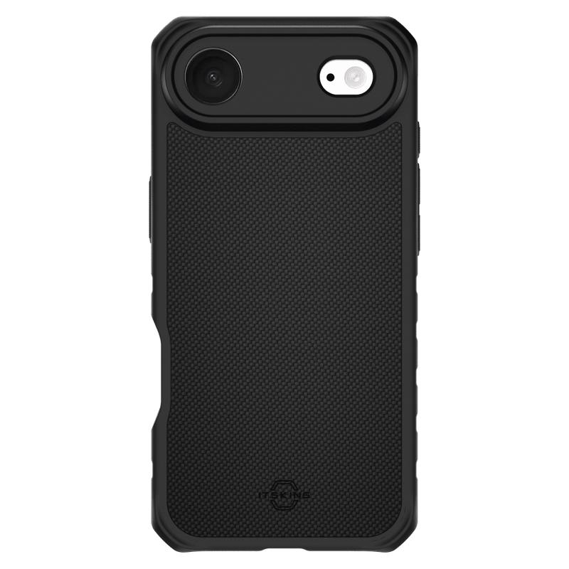 ITSKINS - Hybrid_R Nylon MagSafe Case for Apple iPhone Air - Black