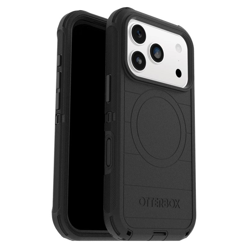 OtterBox - Defender Pro MagSafe Case with Camera Control for Apple iPhone 17 Pro - Black
