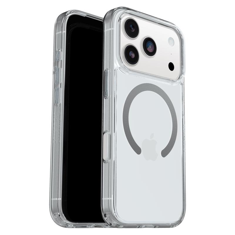 OtterBox - Symmetry Clear MagSafe Case with Camera Control for Apple iPhone 17 Pro - Clear